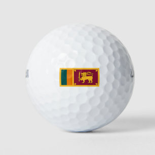 Balles De Golf Drapeau du Sri Lanka