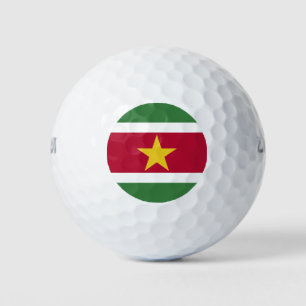 Balles De Golf Drapeau du Suriname