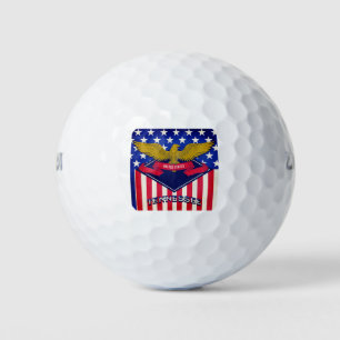 Balles De Golf Drapeau du Tennessee États-Unis