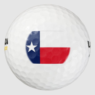 BALLES DE GOLF DRAPEAU DU TEXAS