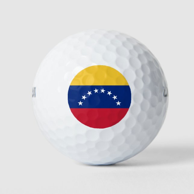 Balles De Golf Drapeau du Venezuela (Devant)