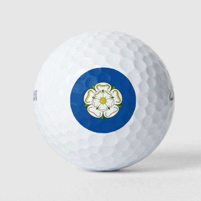 Balles De Golf Drapeau du Yorkshire (Devant)