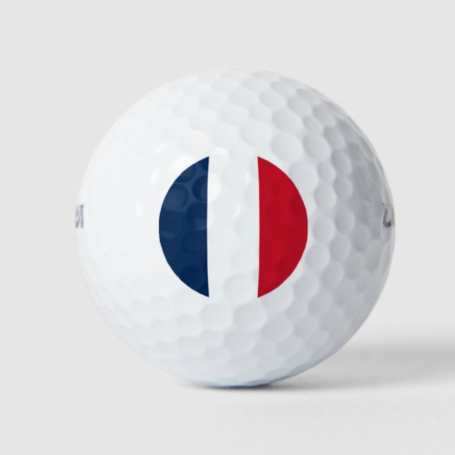 Balles De Golf Drapeau français (Devant)