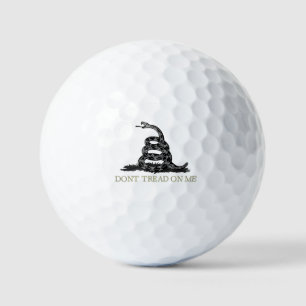 Balles De Golf Drapeau Gadsden Ne Marche Pas Sur Moi 2e Amendemen