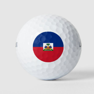 Balles De Golf Drapeau Haïti