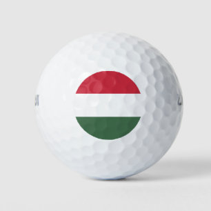Balles De Golf Drapeau Hongrie
