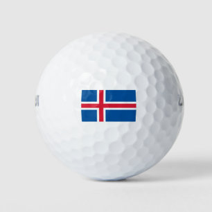 Balles De Golf Drapeau Islande