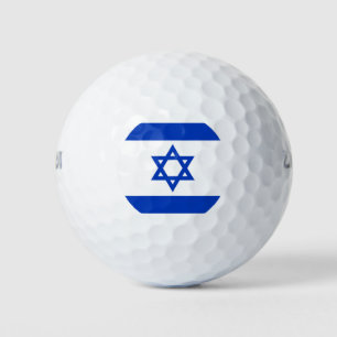 Balles De Golf Drapeau Israël