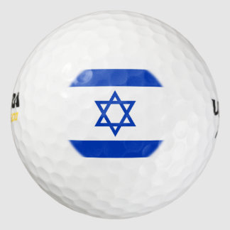 Balles De Golf Drapeau Israël