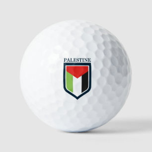 Balles De Golf Drapeau palestinien