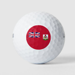 Balles De Golf Drapeau patriotique des Bermudes