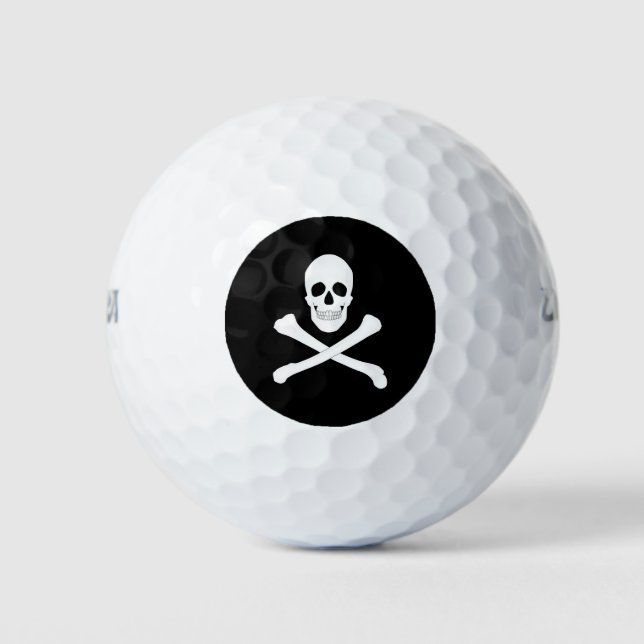 Balles De Golf Drapeau Pirate (Jolly roger) (Devant)