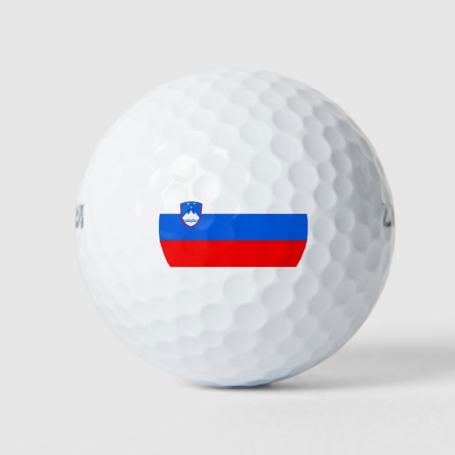 Balles De Golf Drapeau slovène (Devant)
