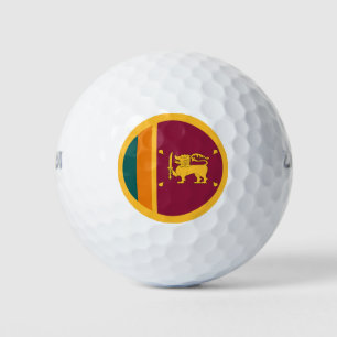 Balles De Golf Drapeau Sri Lanka
