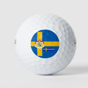 Balles De Golf Drapeau suédois