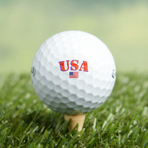 Balles De Golf Drapeau USA, Appel personnalisé