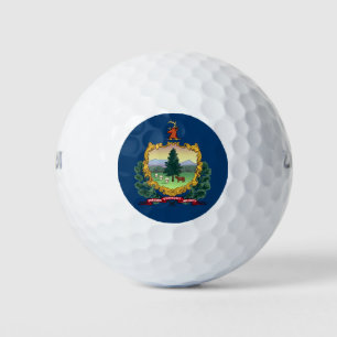 BALLES DE GOLF DRAPEAU VERMONT