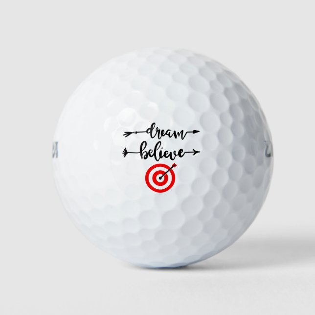 BALLES DE GOLF DREAM CROIT RÉALISER (Devant)