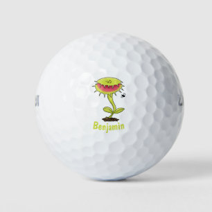 Balles De Golf Drôle carnivore Vénus piège à mouches plante dessi