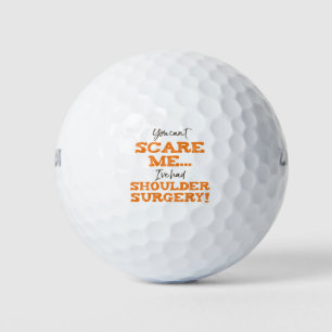 Balles De Golf Drôle Chirurgie de l'épaule "Peur"