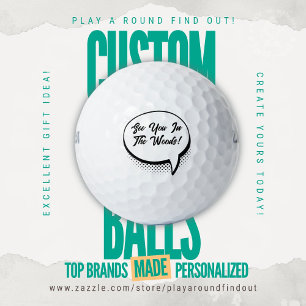 Balles De Golf Drôle de blague de golf "À la prochaine dans les b