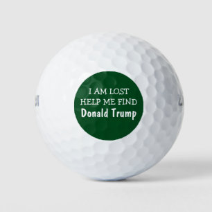 Balles De Golf Drôle de Donald Trump Perdu