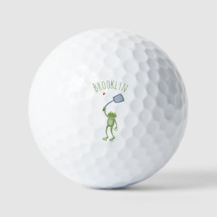 Balles De Golf Drôle dessin animé de la mouche à bec de grenouill