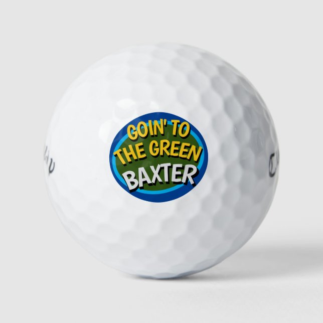Balles De Golf Drôle Hilarique Novelty Golf Balls (Devant)