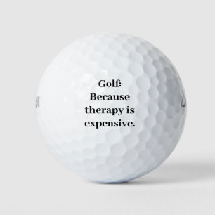 Balles De Golf Drôle Quote Golf Ball