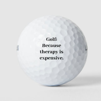 Balles De Golf Drôle Quote Golf Ball