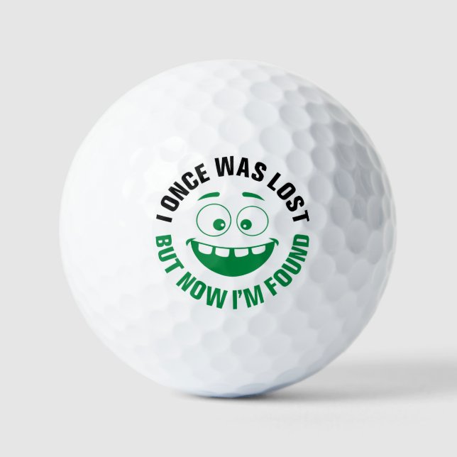 Balles De Golf Drôle rire amoureux de golf perdu (Recto)