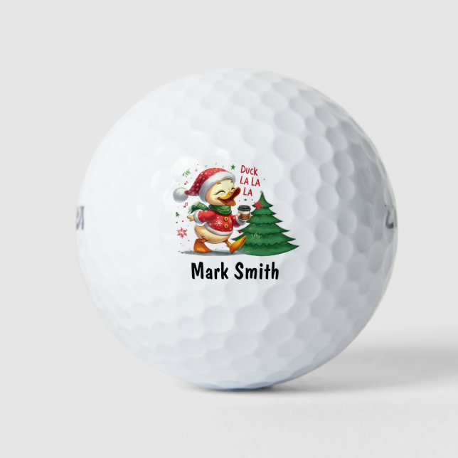 Balles De Golf Duck golfer est golfeur (Devant)