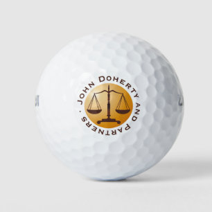Balles De Golf Échelles de justice Avocat professionnel