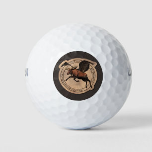 Balles De Golf Ecusson de l'aviation Flying Moose