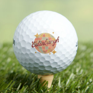 Balles De Golf Edimbourg Ecosse Royaume-Uni de vacances de golf s