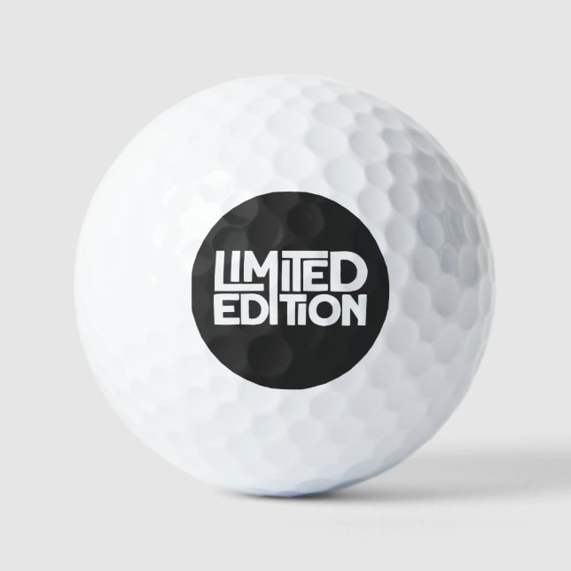 Balles De Golf Edition limitée (Recto)