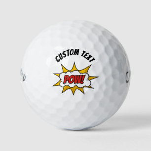 Balles De Golf Effet audio comique Pow