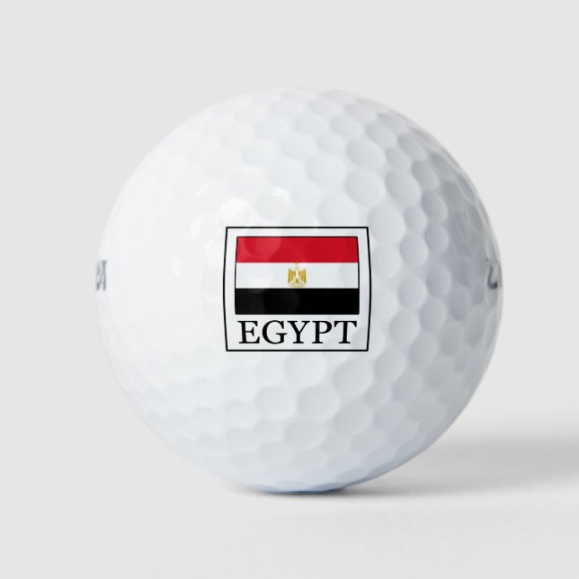 Balles De Golf Égypte (Devant)