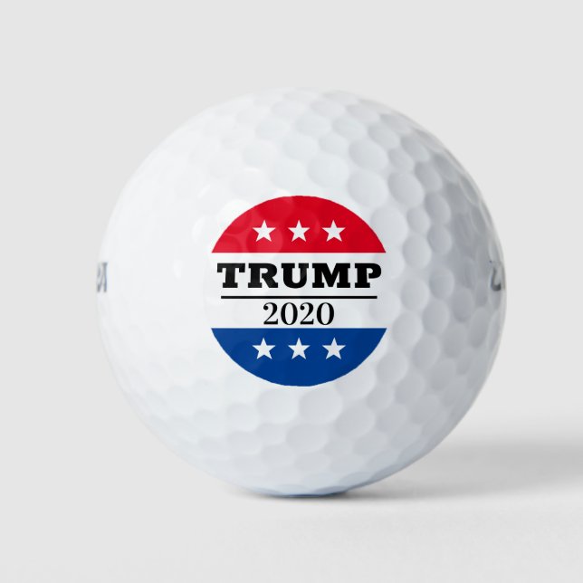 Balles De Golf Élection TRUMP 2020 (Devant)