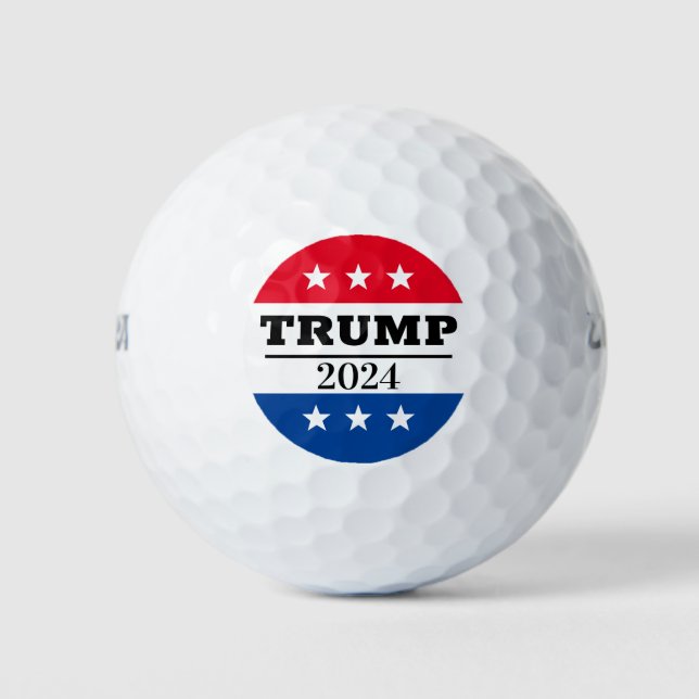 Balles De Golf Élection TRUMP 2024 (Devant)