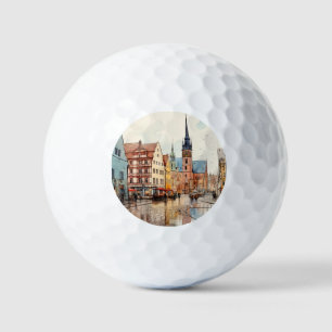 Balles De Golf Elégance artistique avec une touche d'Allemagne