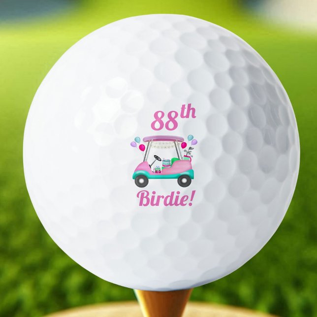 Balles De Golf Élégante partie de golf féminin Panier 88e anniver (Créateur téléchargé)