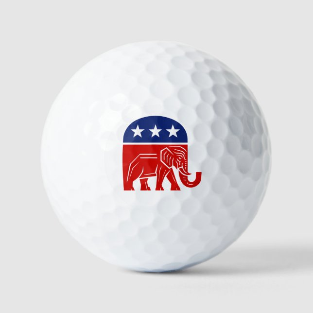 Balles De Golf Eléphant GOP (Recto)