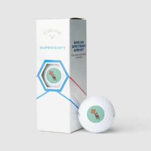 Balles De Golf Elf avec appel cadeau Boules de golf Supersoft 3 p