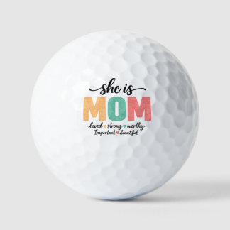 Balles De Golf Elle Est Maman Ballons de Golf