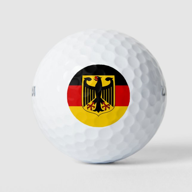 Balles De Golf emblème allemand (Devant)