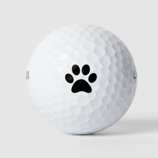 BALLES DE GOLF EMPREINTE DE PATTE