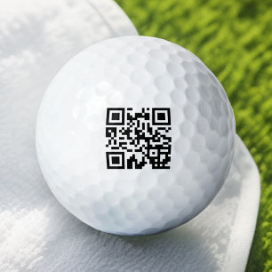 Balles De Golf Entreprise Office de base - Ajoutez votre code QR