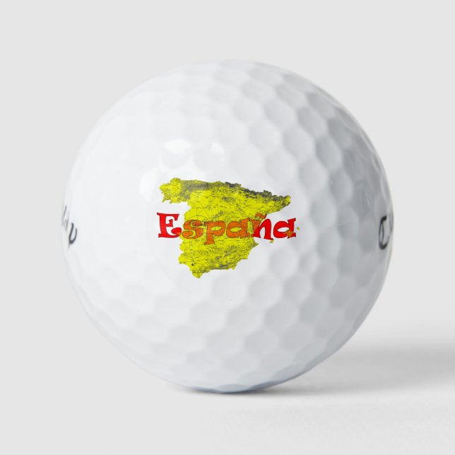 Balles De Golf Espagne (Devant)