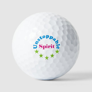 Balles De Golf esprit indomptable